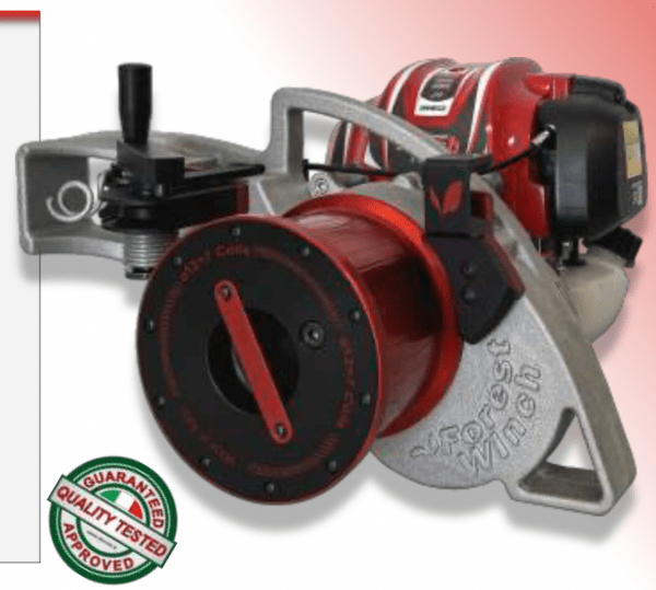 Ruční motorový lesnický naviják DOCMA VF 1200  RED SHARK GX50